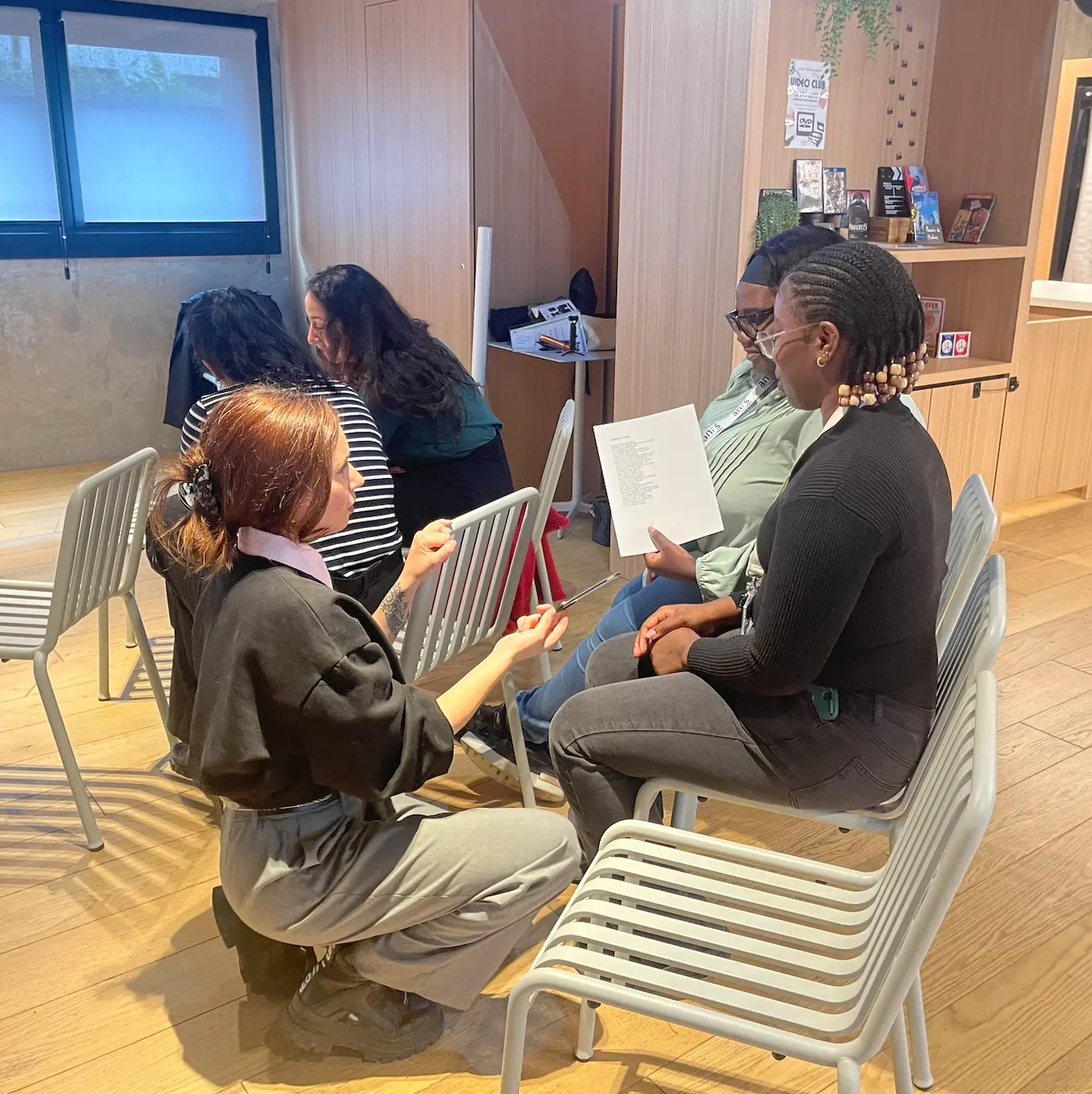 Atelier collaboratif : échange et mise en situation pendant un accompagnement NOD
